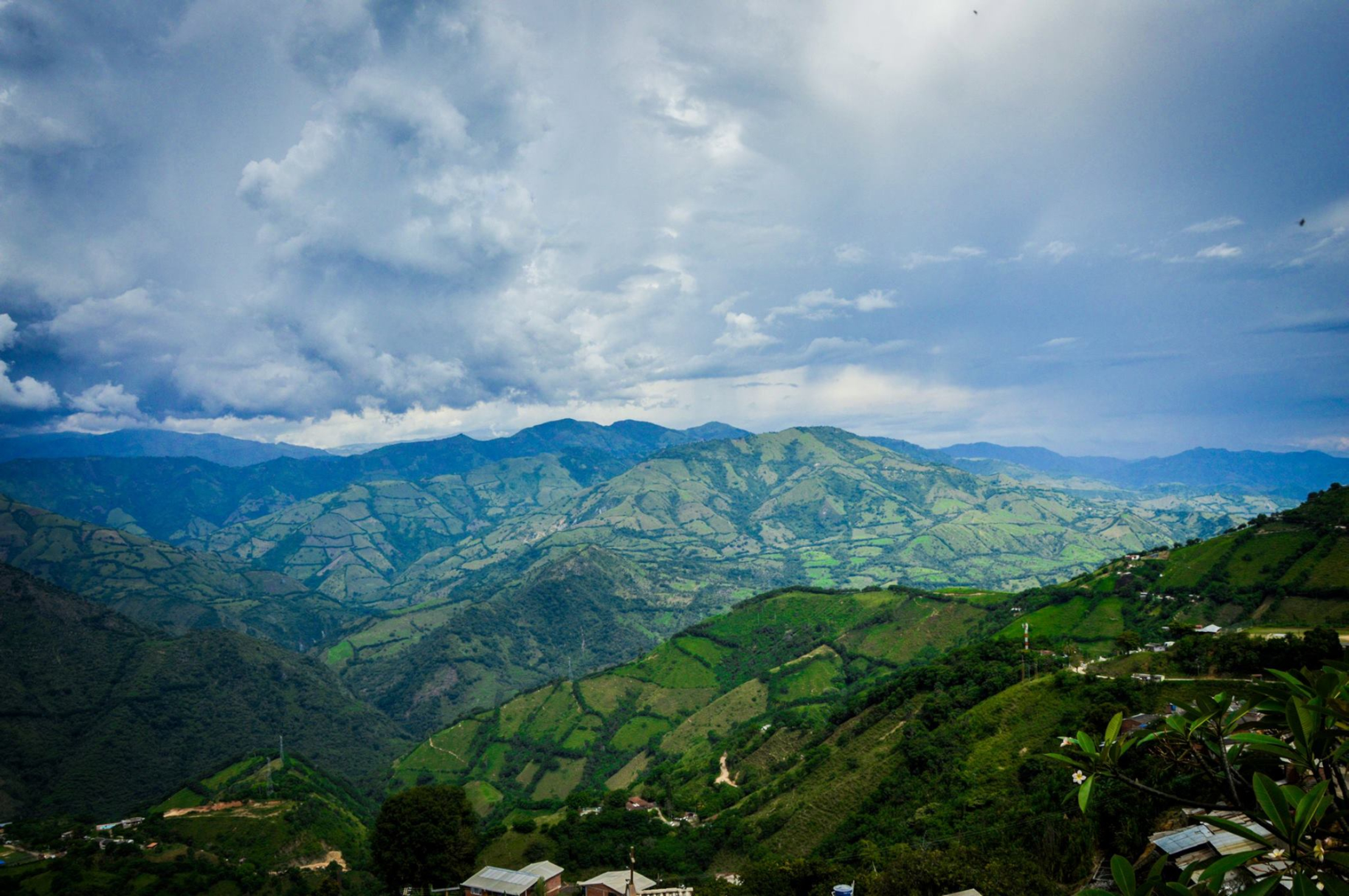 Vista panorámica de Marmato-Caldas